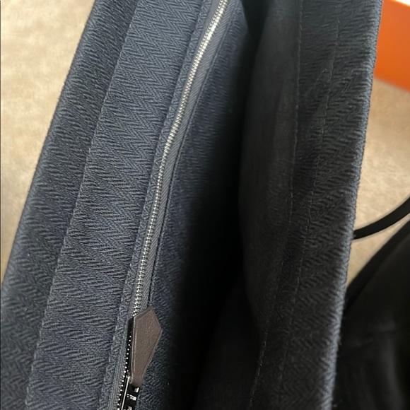 Hermes Canvas Swift Aline Backpack - Picture 7 of 8
